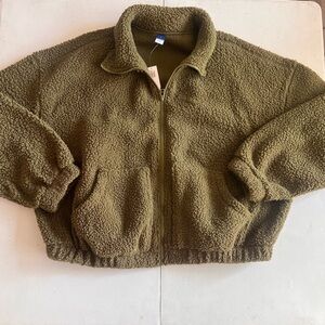 NWT Warm olive green jacket